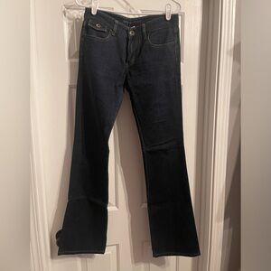 Banana Republic Size 26R Dark Denim Wash Boot Cut Jean